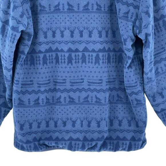 Chubbies The Arctic Tundra Reversible Fleece Pullover Windbreaker Jacket Small - Picture 13 of 14